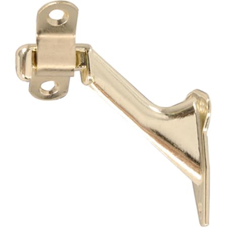 Hillman Utility Handrail Bracket Brass Plated 852262